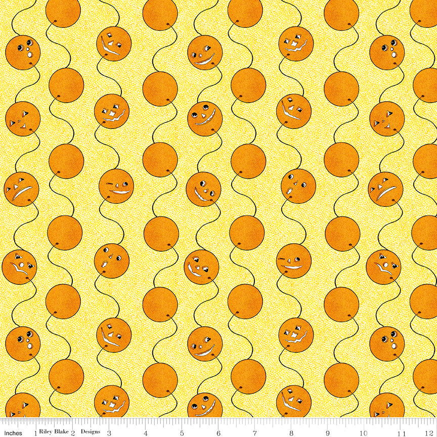 Costume Maker's Act II Jack-O-Lantern Balloons Yellow