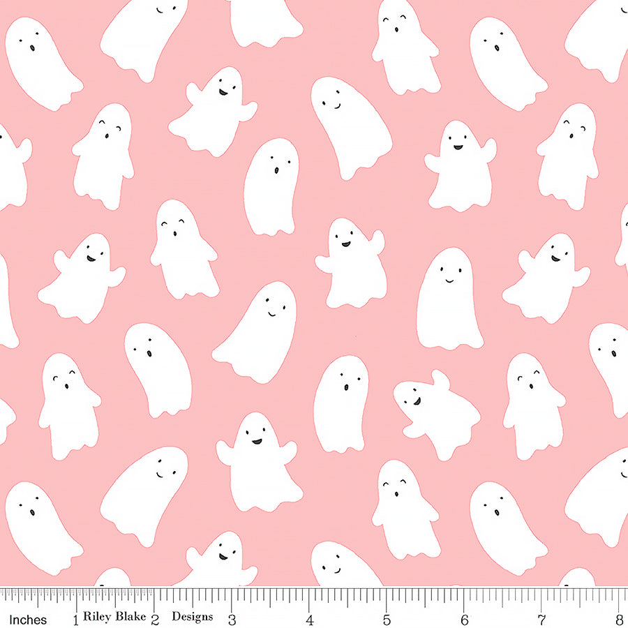 Hey Pumpkin Ghosts Pink