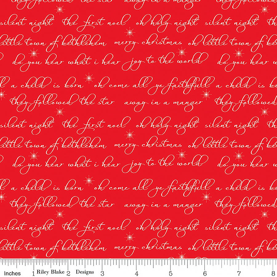 Glisten Text Red