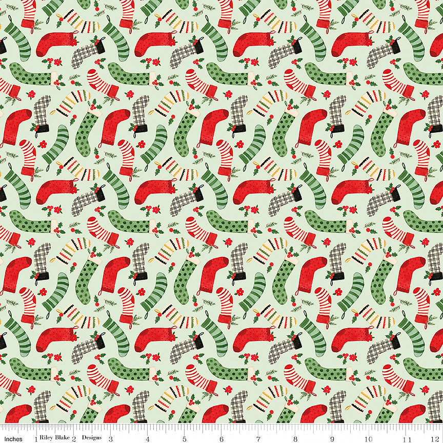 Charming Christmas Stockings Mint