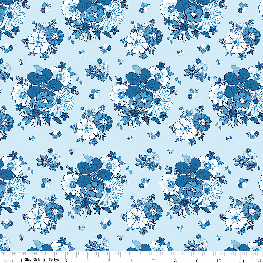 Blue Blooms & Threads Main Blue