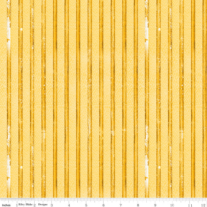 Sew America Faded Stripes Yellow