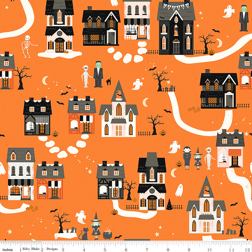 Frank & Friends Houses Orange
