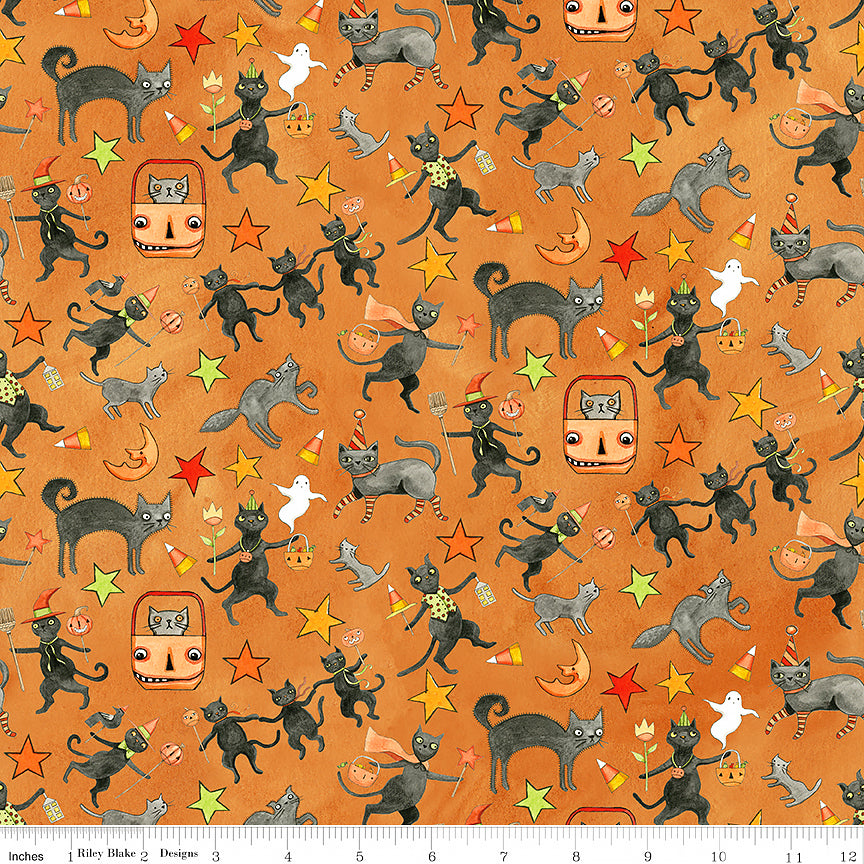 Spooky Cats Orange