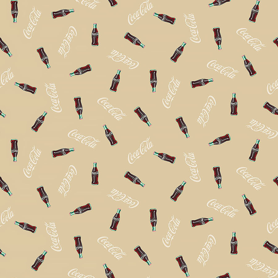 Coca-Cola Bottle Toss Beige