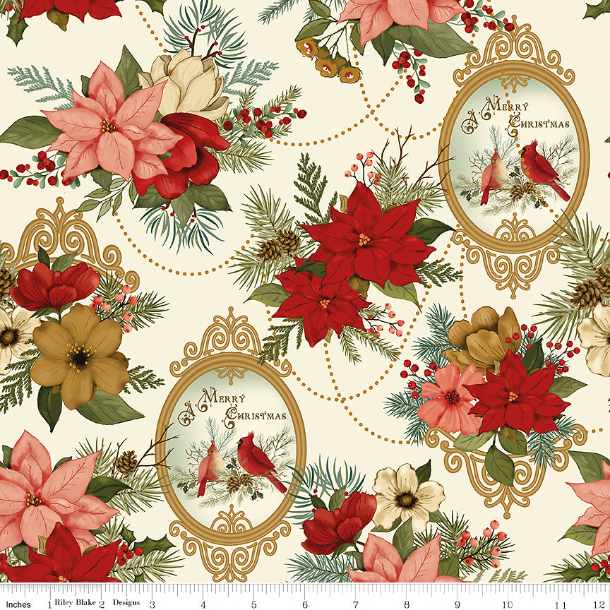 Christmas Greetings Main Cream