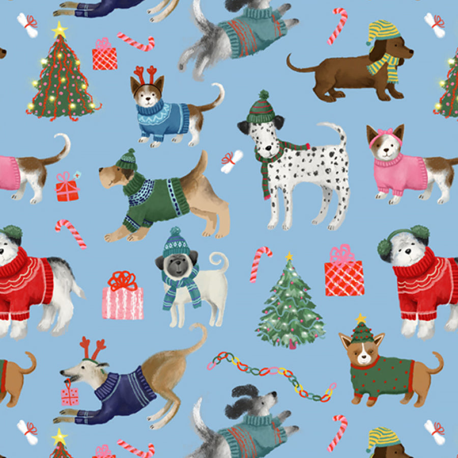 Holiday Favorites Holiday Dogs Blue