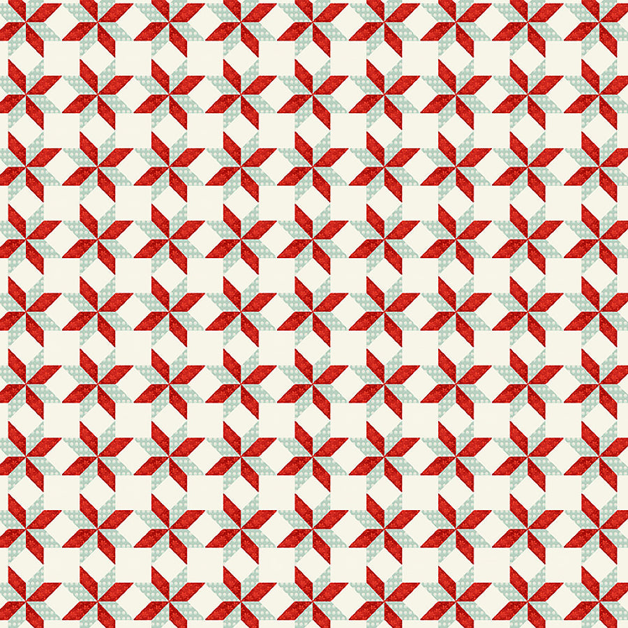 Sewing Mends the Soul Star Quilt Patterns Cream