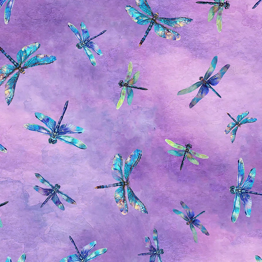 Dragonfly Mist Flying Dragonflies Lavendar