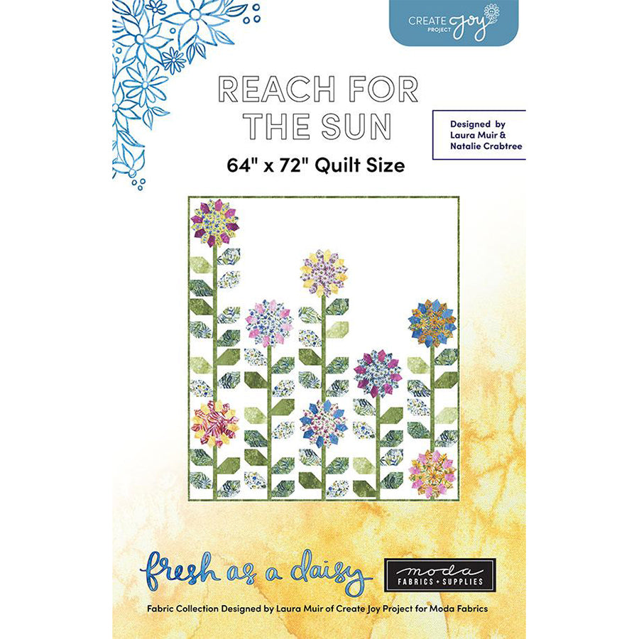 Reach for the Sun Quilt Pattern by Create Joy Project