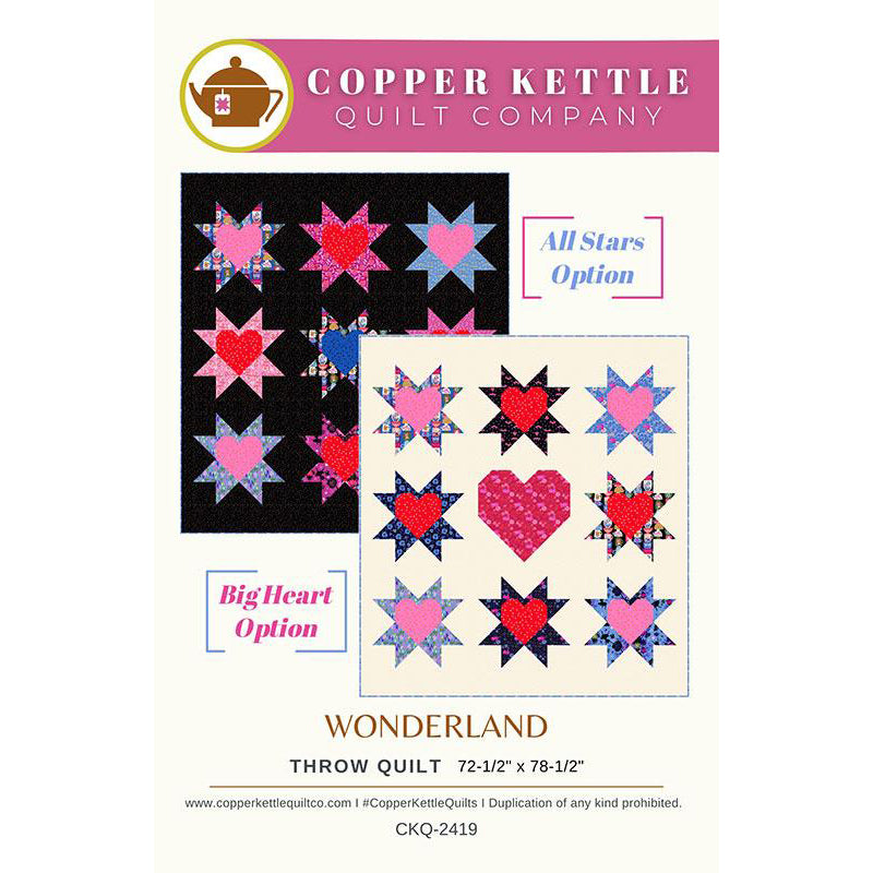 Wonderland Quilt Pattern by Copper Kettle Quilts