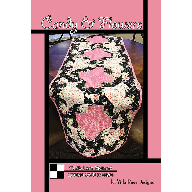 Candy & Flowers Table Runner Pattern