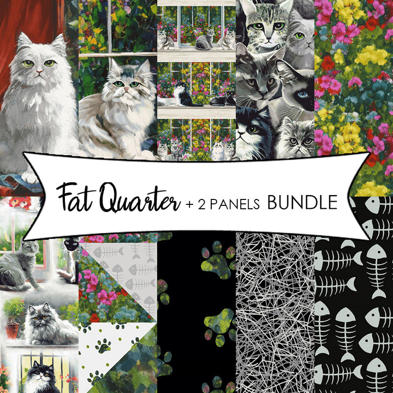 Catsup Fat Quarter + 2 Panels Bundle