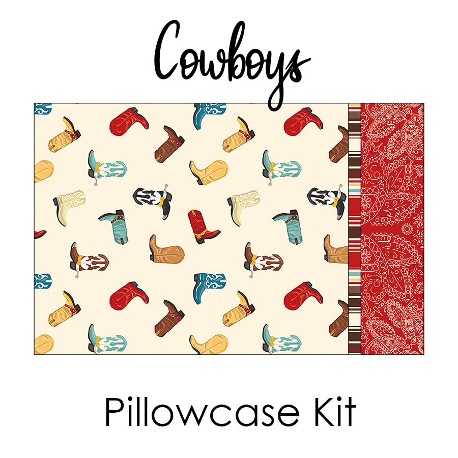 Cowboys Pillowcase Kit from Riley Blake