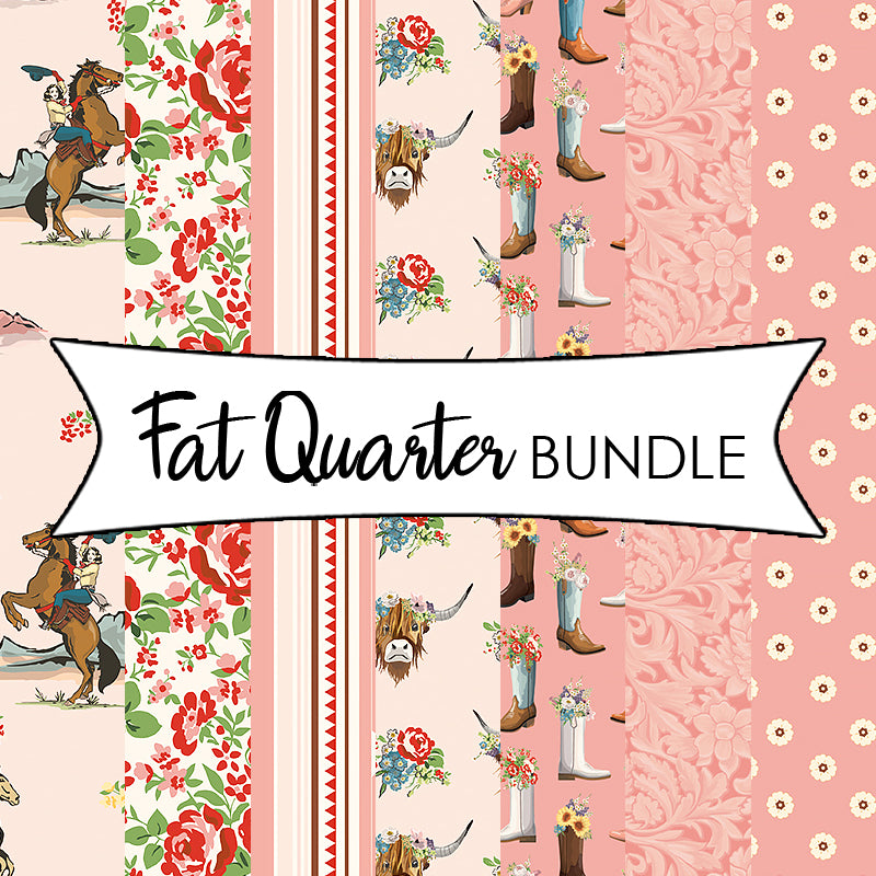 Cowgirl Pink Fat Quarter Bundle