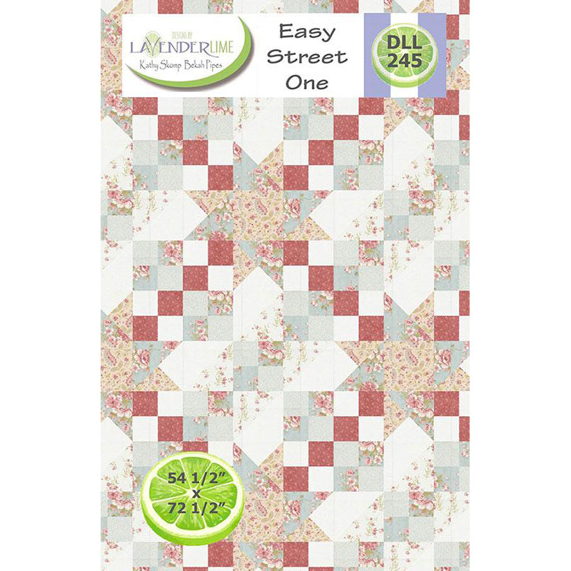 Easy Street One Quilt Pattern by Designs by Lavender Lime