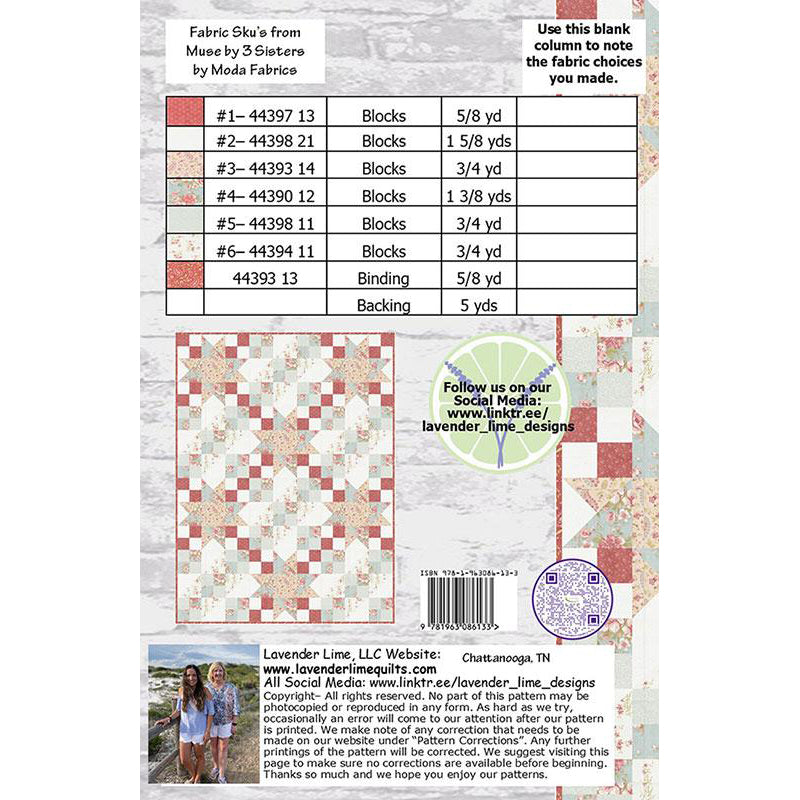Easy Street One Quilt Pattern by Designs by Lavender Lime