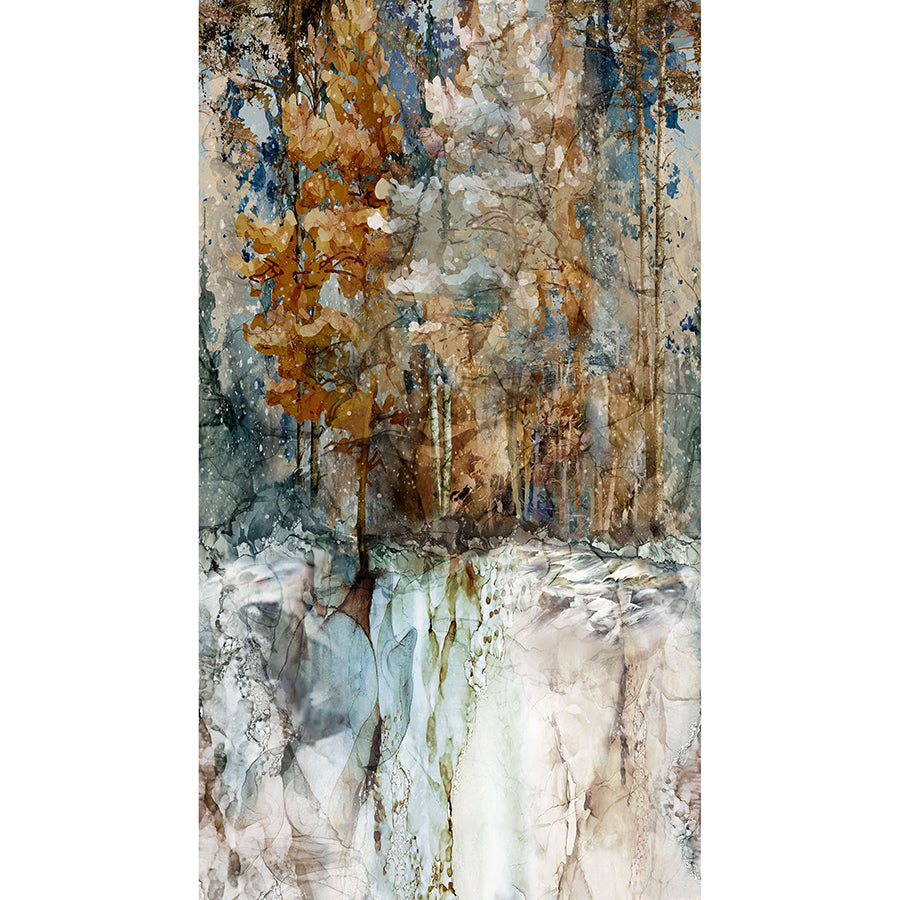 Highland View 24" Panel White Multi
