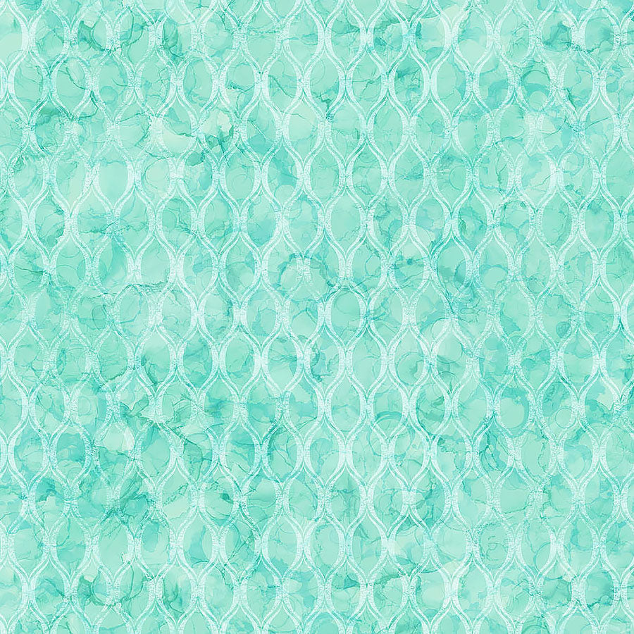 Veranda Lattice Turquoise