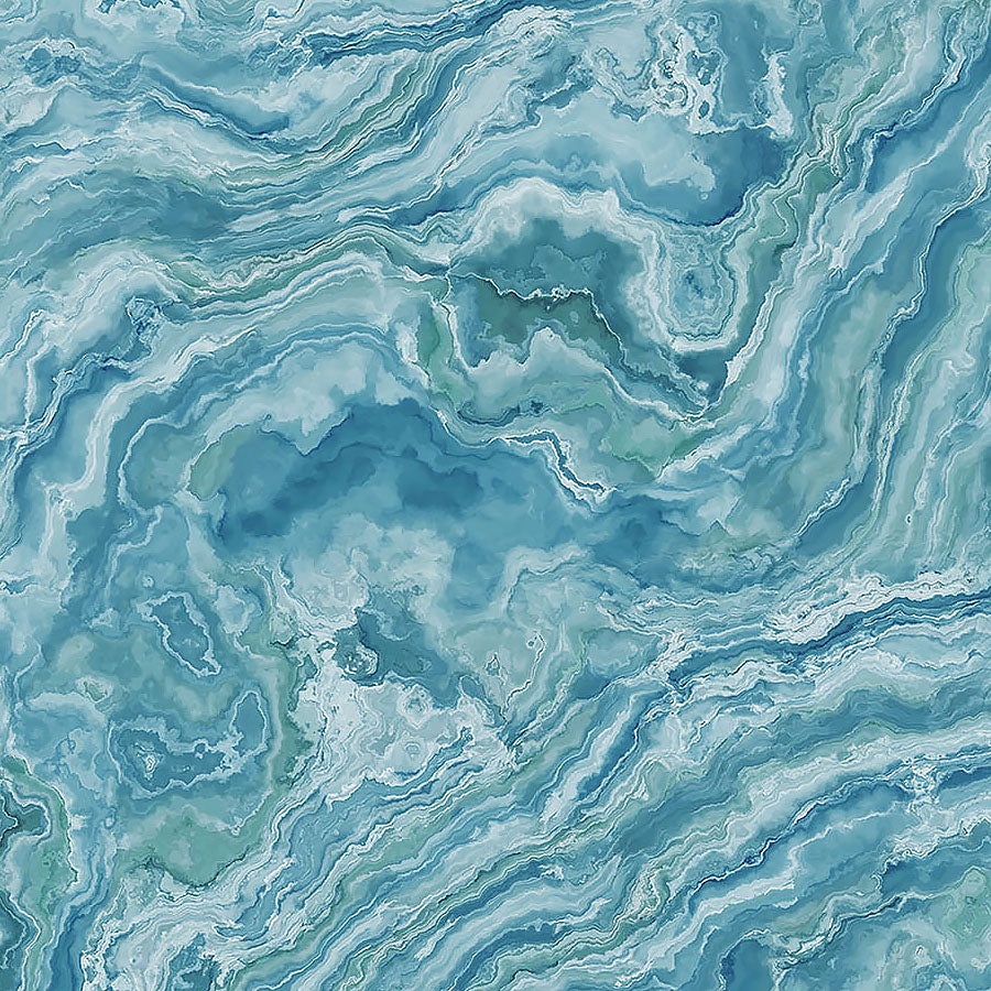 Smooth Sailing Wave Texture Blue