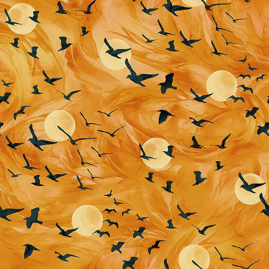 Raven's Call Flying Ravens Orange