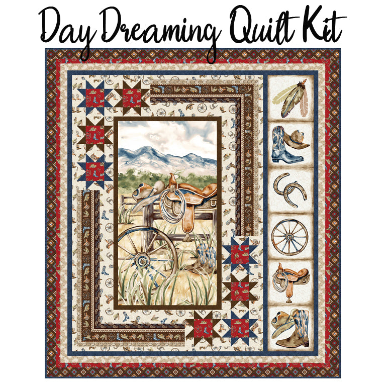 Day Dreaming Quilt Kit with Western View from Henry Glass