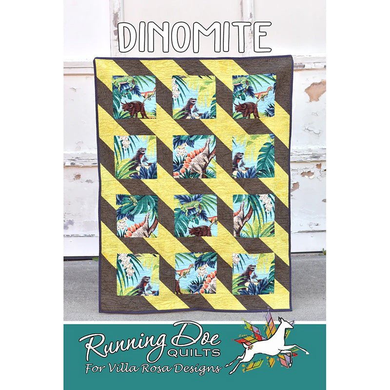 Dinomite Quilt Pattern