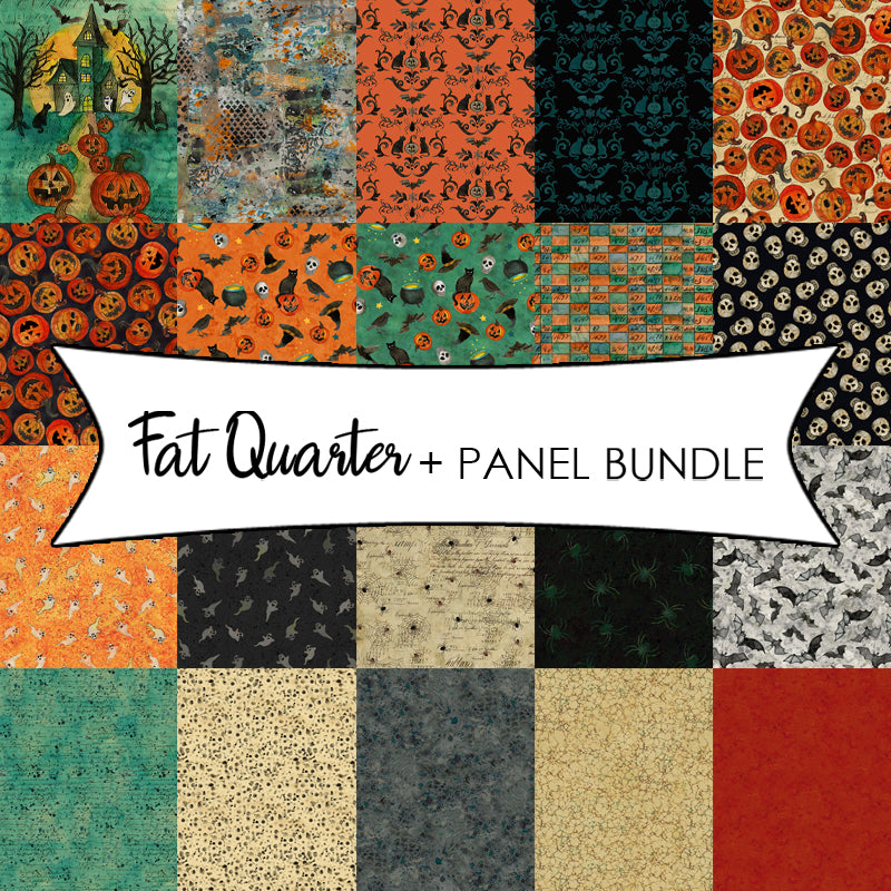 Emerald Hollow Fat Quarter + Panel Bundle