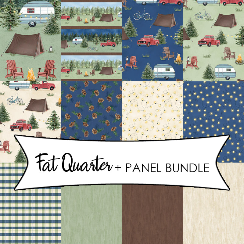 Evergreen Escape Fat Quarter + Panel Bundle