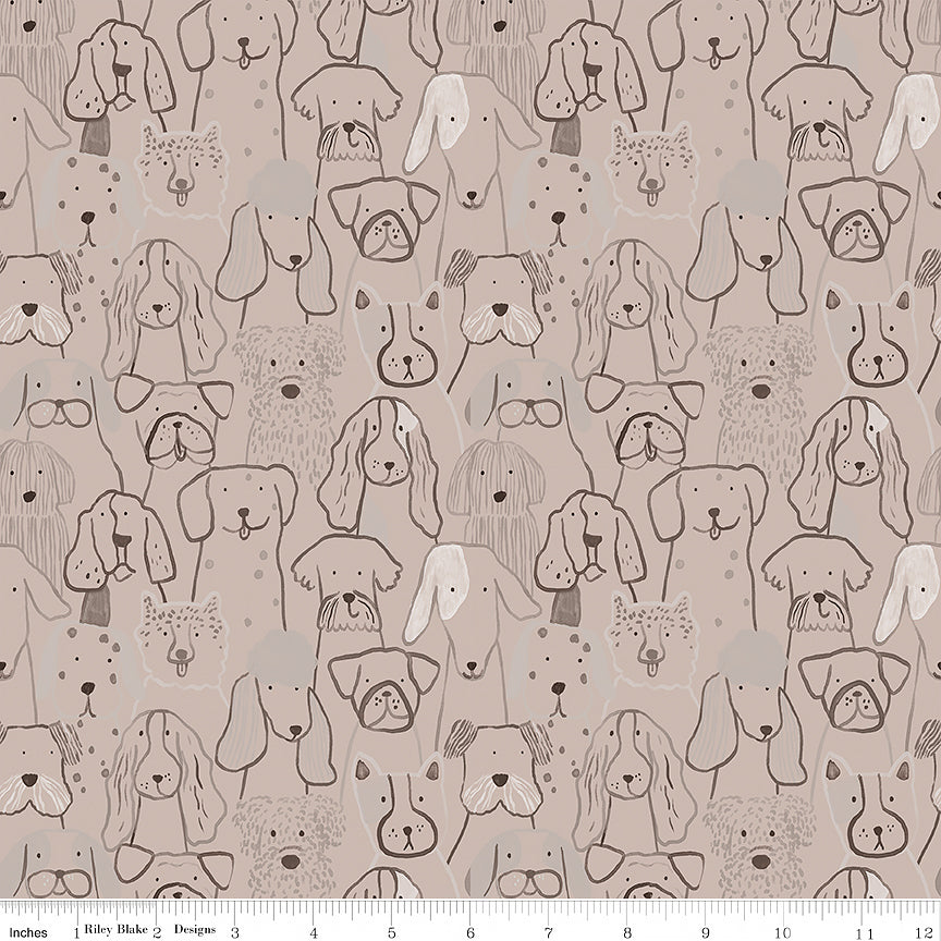 Designer Flannel Spring 2025 Inky Dog Brown