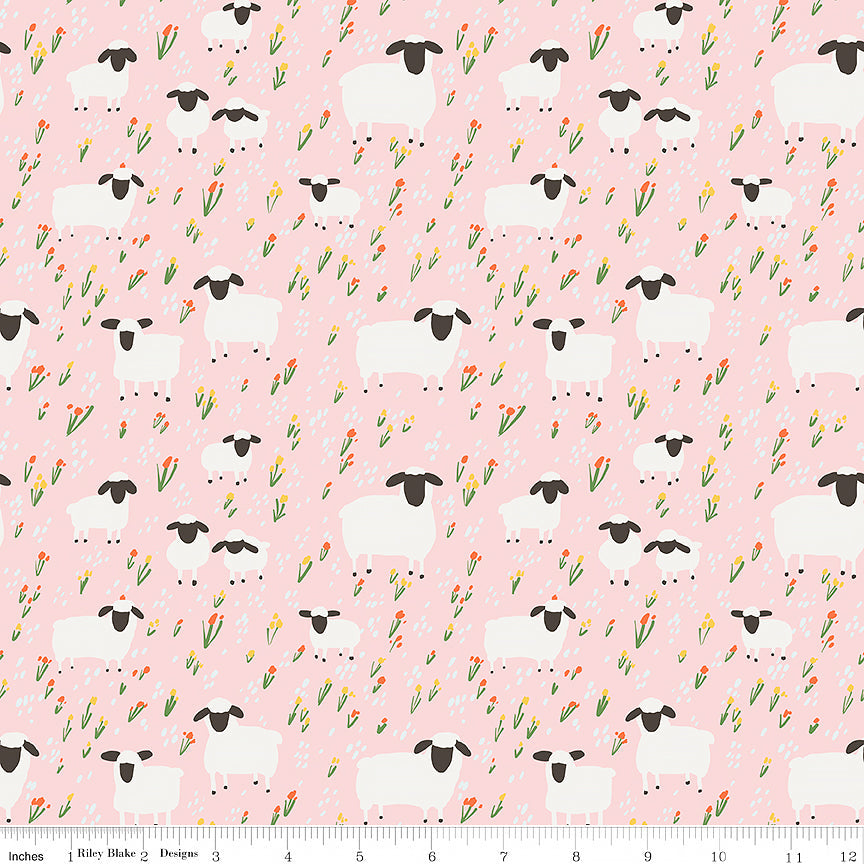 Designer Flannel Spring 2025 Lambs Pink