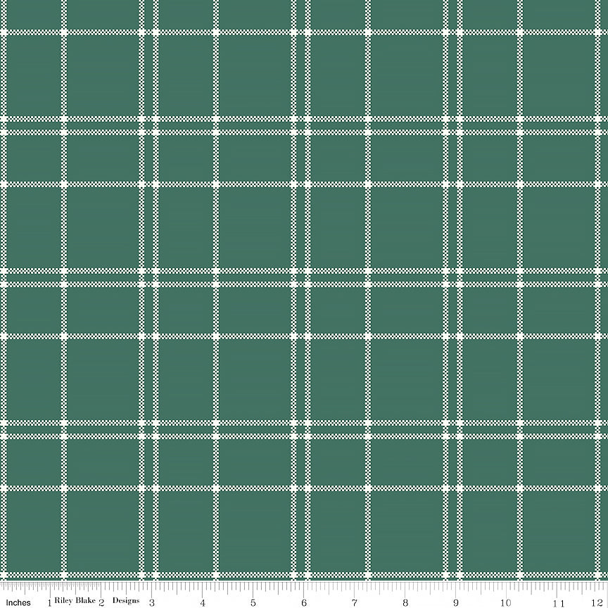 The North Pole Flannel Plaid Forest