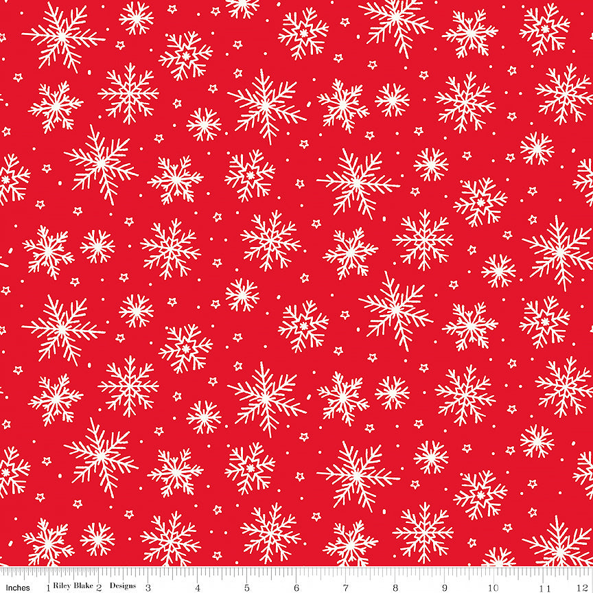 The North Pole Flannel Snowflakes Tomato