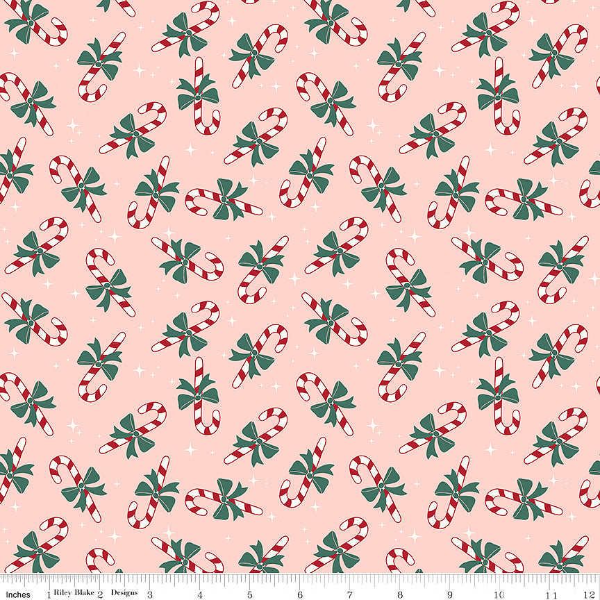 The North Pole Flannel Candy Cane Blush