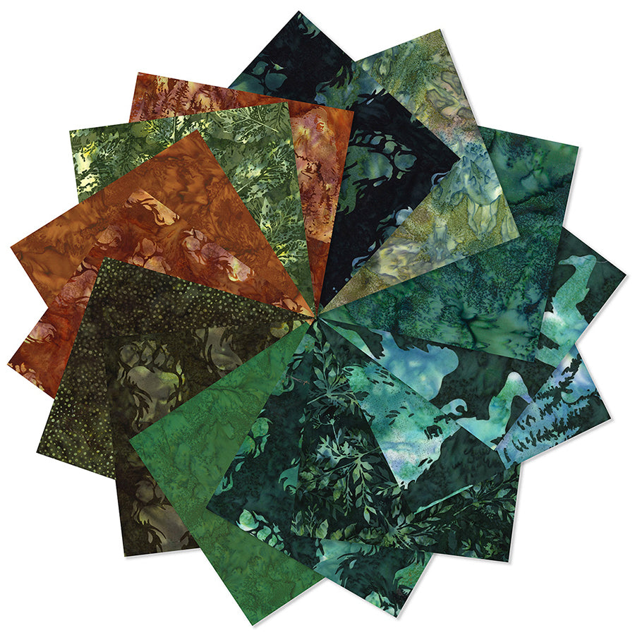 Big Foot Bali Batiks Fat Quarter Bundle