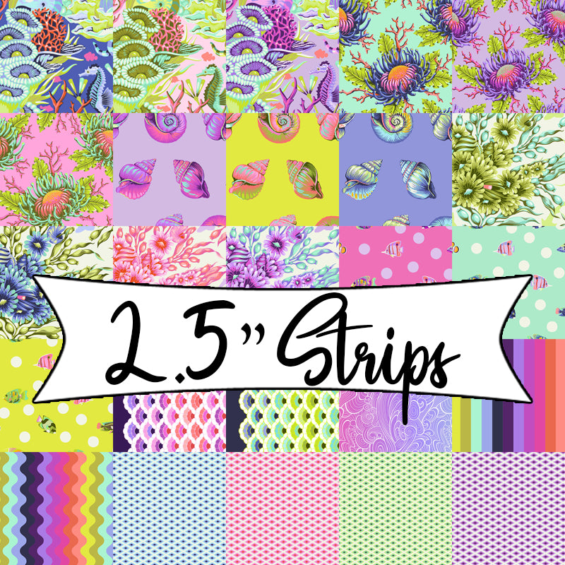 Floral Reef 2.5" Strips