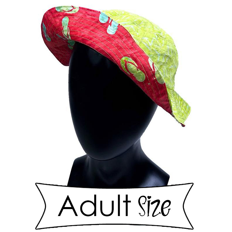 Acrylic Bucket Hat Templates Adult Sizes by Fanatical Fusions
