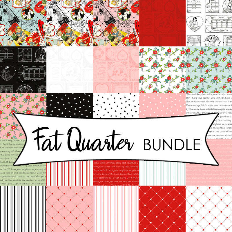 Take Heart Fat Quarter Bundle