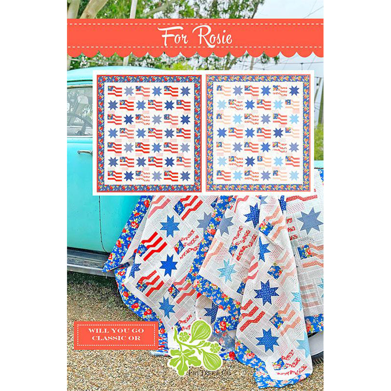 For Rosie Quilt Pattern by Fig Tree & Co.