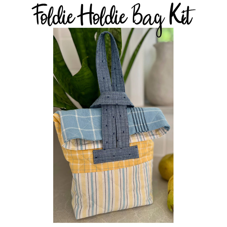 Foldie Holdie Bag Kit with Summer Solstice from Moda