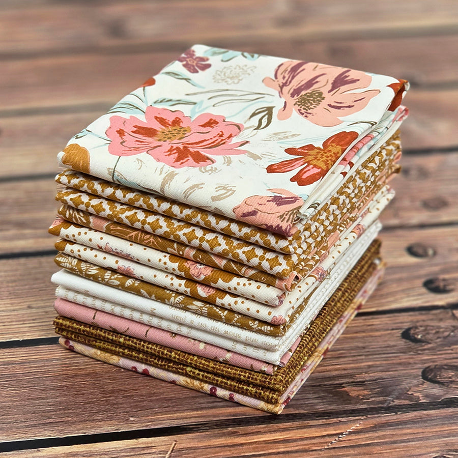 Fredericksburg Rose – FWFS Exclusive 9 Piece Fat Quarter Bundle