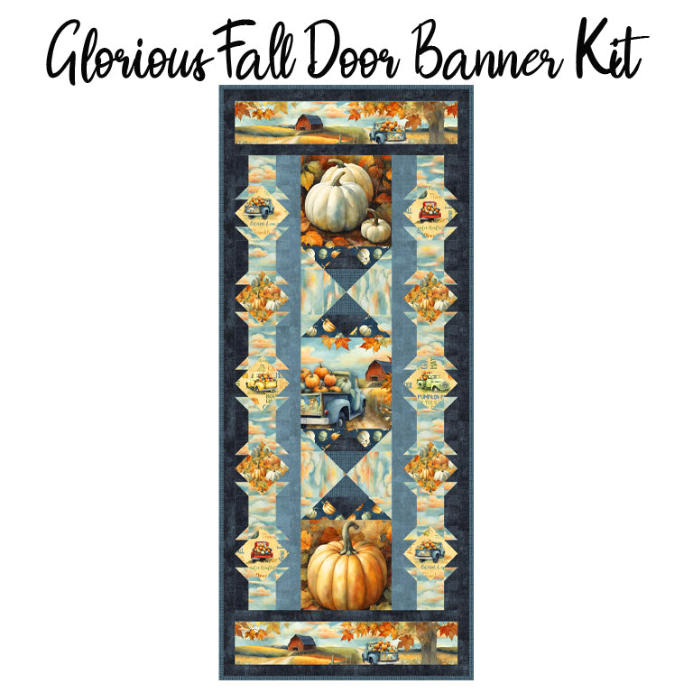 Glorious Fall Door Banner Kit from Wilmington