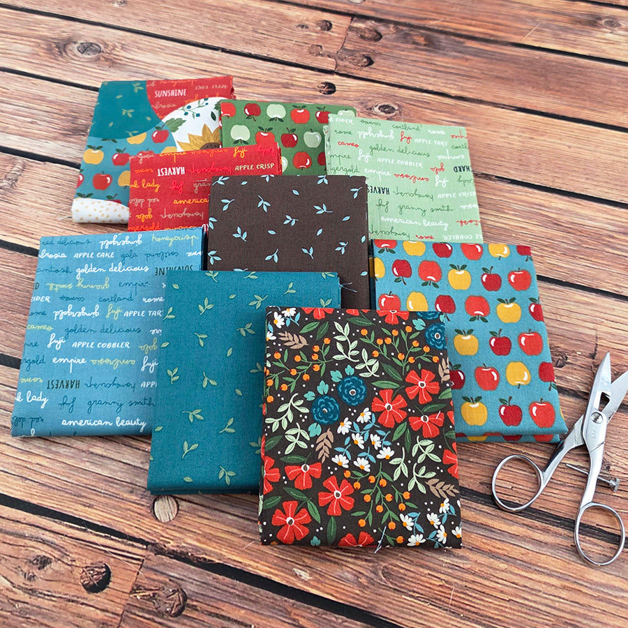Honeycrisp Fat Quarter Bundle from Windham 9 Prints