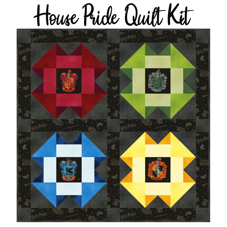 House Pride Quilt Kit with Harry Potter from Benartex