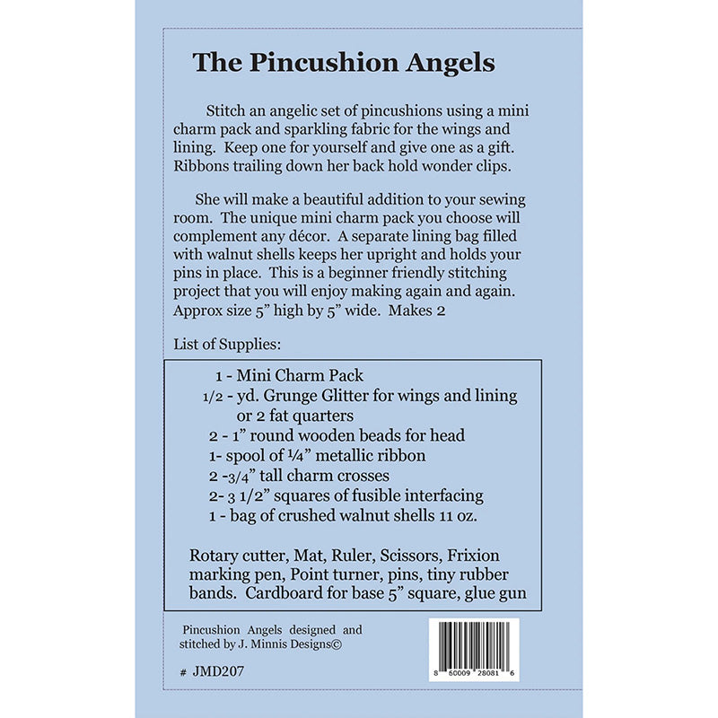 The Pincushion Angels Pattern by J. Minnis Designs