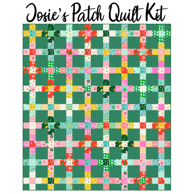 Josie's Patch Quilt Kit with Merry Happy from Ruby Star Society