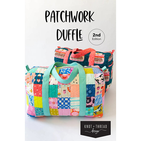 Patchwork Duffle Pattern by Knot + Thread Design