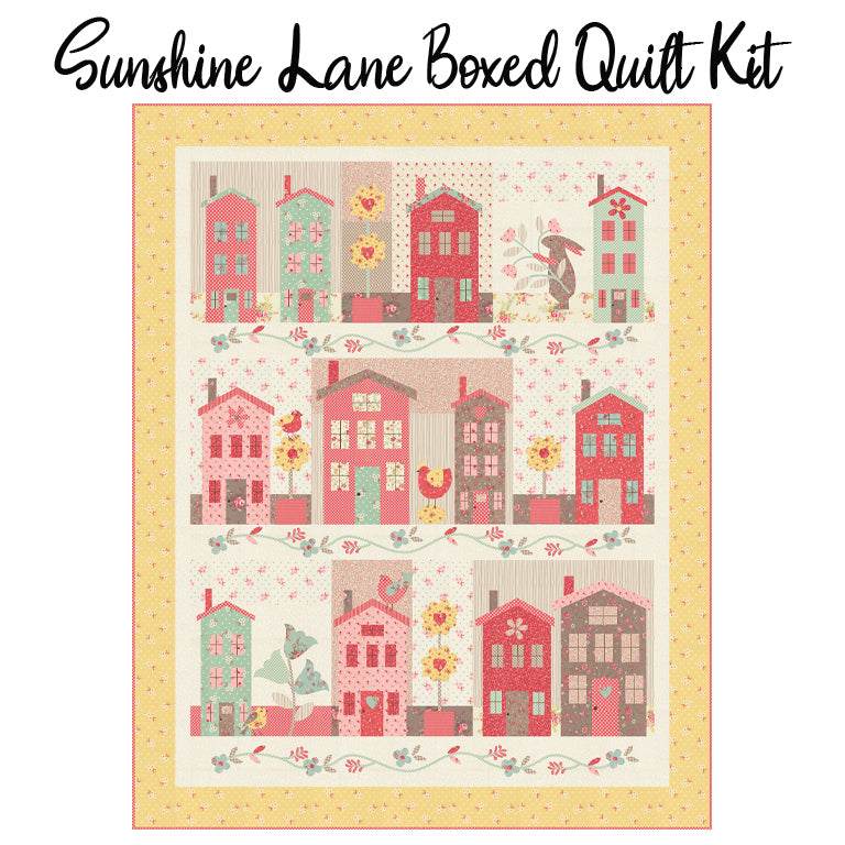 Sunshine Lane Boxed Quilt Kit with Lyda Rose from Moda