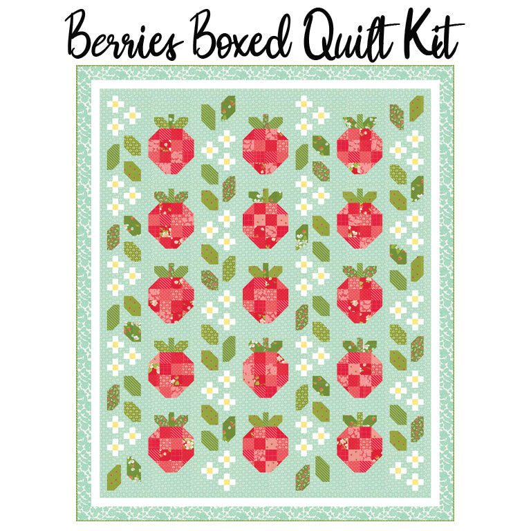 Berries Boxed Quilt Kit with Bloomsberry from Moda