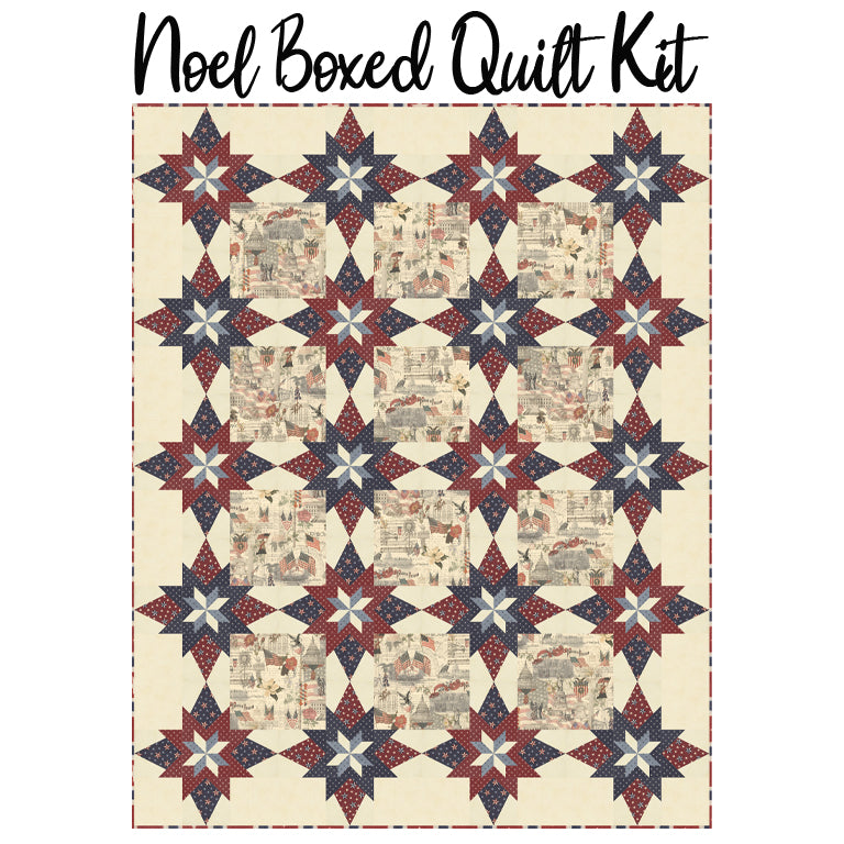 Noel Boxed Quilt Kit with America 250 Years from Moda